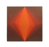 Untitled - Geometric by Doris Marie Leeper, oil on canvas, sold Oct 2025