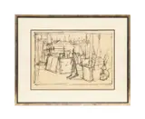 Man Walking" (in Studio) by Alberto Giacometti, lithograph on paper, sold Oct 2025