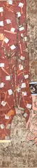 Untitled by Robert Kushner, mixed media work "Daylilies", sold Sep 2023