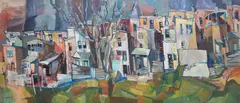 DE artist by Edward Loper Jr, oil on canvas, sold Sep 2023
