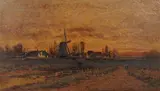 PA artist by Christopher Shearer, oil on canvas, sold Sep 2023