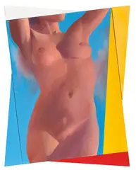 Modern Girl, 2010 by Antony Donaldson, oil on canvas on panel, sold Nov 2024