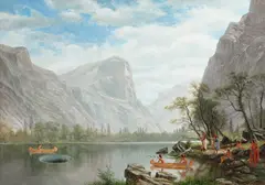 Flow, 2011 by Kent Monkman, acrylic on canvas, sold Nov 2025
