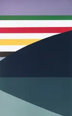 Hudson's Bay Landscape, 2025 by Charles Pachter, 2025, serigraph on paper, sold Jan 2026