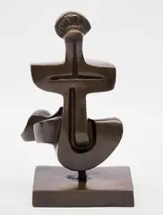 La Mer Study, 1964 by Sorel Etrog, 1964, bronze, sold Jan 2026