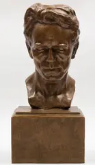 Portrait Bust of Frederick Horsman Varley by Florence Wyle, bronze, sold Jan 2026