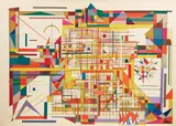 Vast Array of Colour, 2024 by Allan Lorne Hecker, 2024, acrylic on canvas, sold Jan 2026