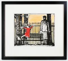 Gramercy Park by Will Barnet, lithograph. Provenance: Gloucester, sold Mar 2024