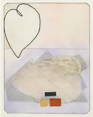 Untitled by Bill Ritchie, Mixed Media Collage Print, sold Feb 2023