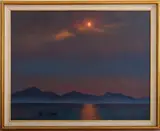 Untitled by Petr Pavlovich Ossovsky, 1990, oil painting on canvas, sold Sep 2023