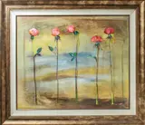Untitled by Lenner Gogli, oil painting on canvas, sold Sep 2023