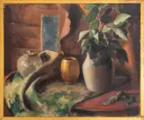 Untitled by Dorothy Earls, oil on canvas painting, sold Sep 2023