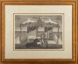 Untitled by Giuseppe Viviani, 1956, etching, sold Sep 2023
