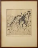 Untitled by Ernest D. Roth, 1924, etching, sold Sep 2023