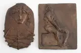 Untitled by Two Leonda Froelich Finke, bronze sculptures, sold Sep 2023