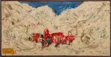 Untitled by Mary Jo Schwalbach, 1966, mixed media on canvas, sold Sep 2023