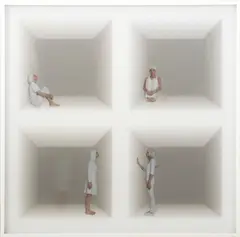 Untitled by Margeaux Walter, photograph with figures that appear to move, sold Oct 2023