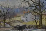 A view of Seatoller by Marion Bradley, oil on board, offered Apr 2023