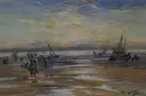 Watercolours by Thomas Swift Hutton, watercolor, offered Apr 2023