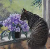 A well executed study in pastels by Jennifer Buxton, watercolor, offered Apr 2023