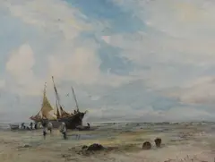 Watercolours by Joseph Hughes Clayton, watercolor, sold Apr 2023