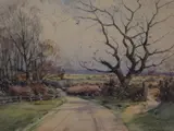 Watercolours by W. Milne, watercolor, offered Apr 2023