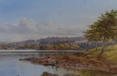 Watercolours by Ebenezer Alfred Warmington, watercolor, offered Mar 2023