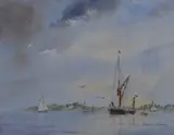 Watercolours by Robert Sulley, watercolor, sold Mar 2023