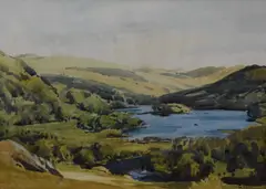 Watercolours by William Dodd, watercolor, sold Feb 2023
