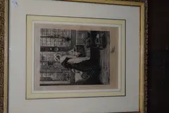 After by Walter Dendy Sadler, 1891, engraving, offered Nov 2022