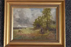 Attributed to by William Manners, oil, sold Nov 2022
