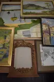 a watercolour, Bassenthwaite Lake, initialled, 23 x 33cm, framed and glazed, 28 x 38cm, and a by H L e, watercolour, sold Oct 2022