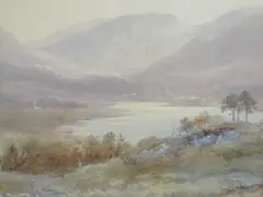 Untitled by Edward Arden, watercolor, sold Jun 2022