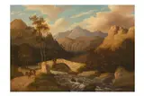 Untitled by James Smetham, oil on canvas, offered Apr 2025