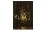 Untitled by Attibuted To Theodore Lemonnier, oil on board, offered Apr 2025