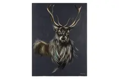 Untitled by Elaine Johnston, oil on canvas, offered Apr 2025