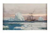 Untitled by Chevalier Eduardo de Martino, oil on board, offered Apr 2025