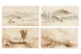 Untitled by James Wilson Carmichael, pencil and ink, offered Apr 2025