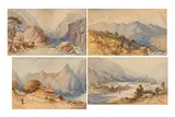 Untitled by Henry James Gibbins, watercolour, offered Apr 2025