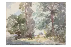 Untitled by William Lee Hankey, watercolour, offered Apr 2025