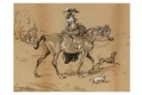 Untitled by Leonard F. G. Cattermole, watercolour and grey, offered Apr 2025