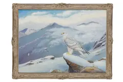 Untitled by Richard Robjent, watercolour & gouache, offered Apr 2025