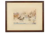 Untitled by John Cyril Harrison, watercolour & gouache, offered Apr 2025