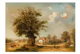 Untitled by James Ward, oil on board, offered Apr 2025