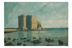 Untitled by Ali Halil, oil on canvas, offered Apr 2025