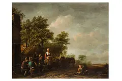 Untitled by Barend Gael, oil, offered Apr 2025