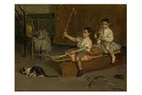 Untitled by Vincenzo Buonocore, oil on canvas, offered Apr 2025