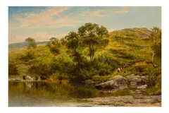 R.a (british, 1831-1923) by Benjamin Williams Leader, oil on canvas, offered Apr 2025