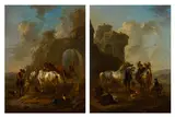 Untitled by August Querfurt, oil on panel, offered Apr 2025