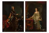 Untitled by Constantijn Netscher, oil on canvas, offered Apr 2025
